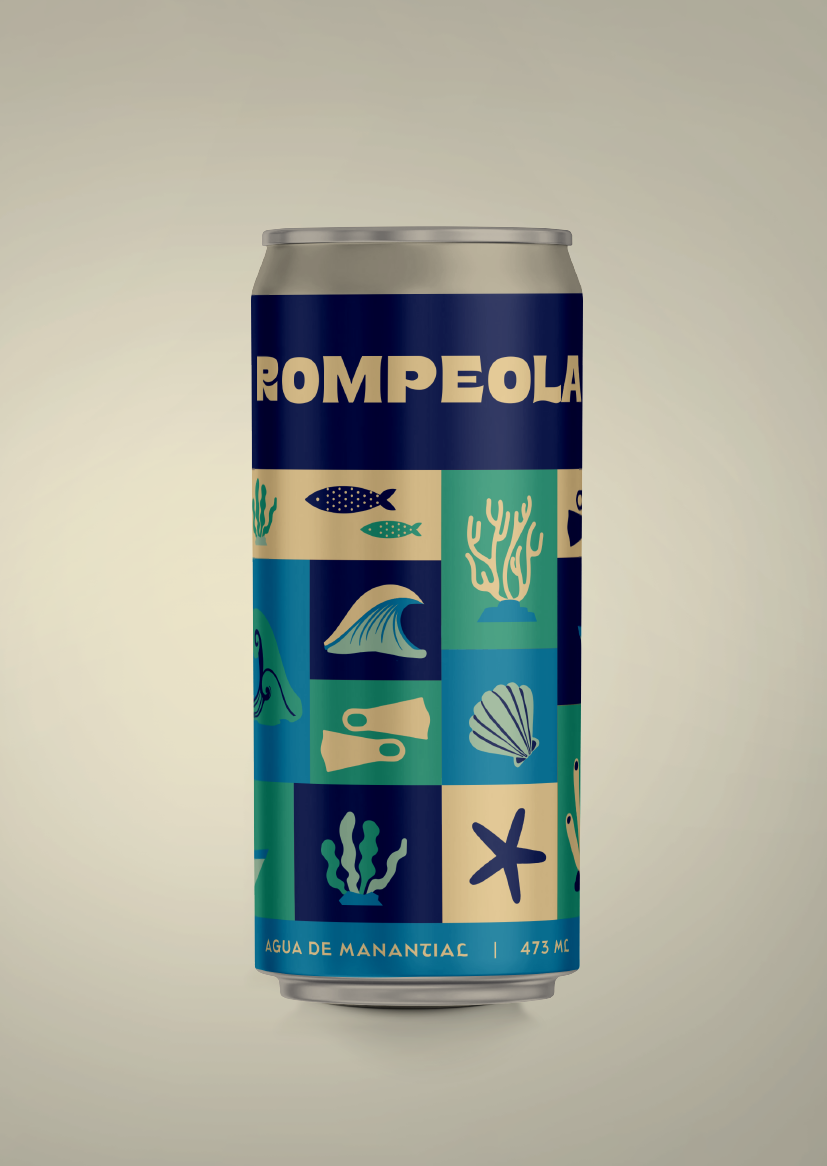 Agua de manantial 473 ml